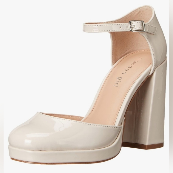 Steve Madden bone heels size 7.5 excellent condition - Picture 3 of 9